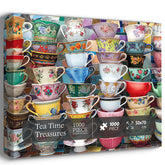 Tea Time Treasures Puzzle 1000 Teile